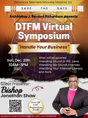DTFM Virtual Symposium 2K25:  "Handle Your Business" Video